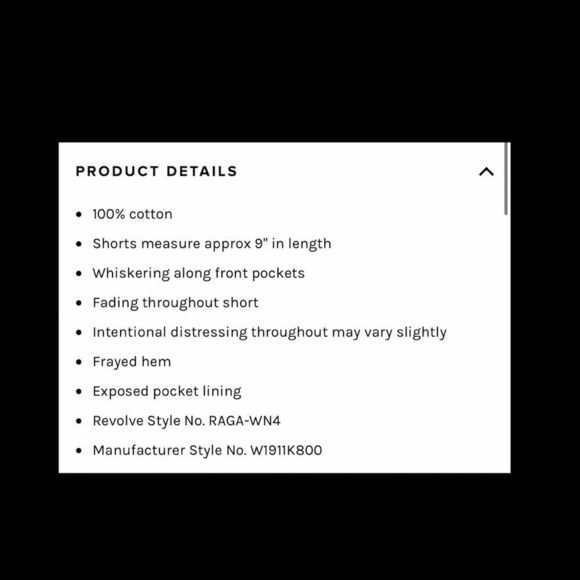 Rag & Bone Cut Off Shorts in Moss. (27) - Picture 7 of 7